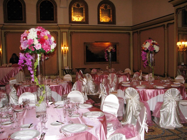 Satin Chair Covers Universal